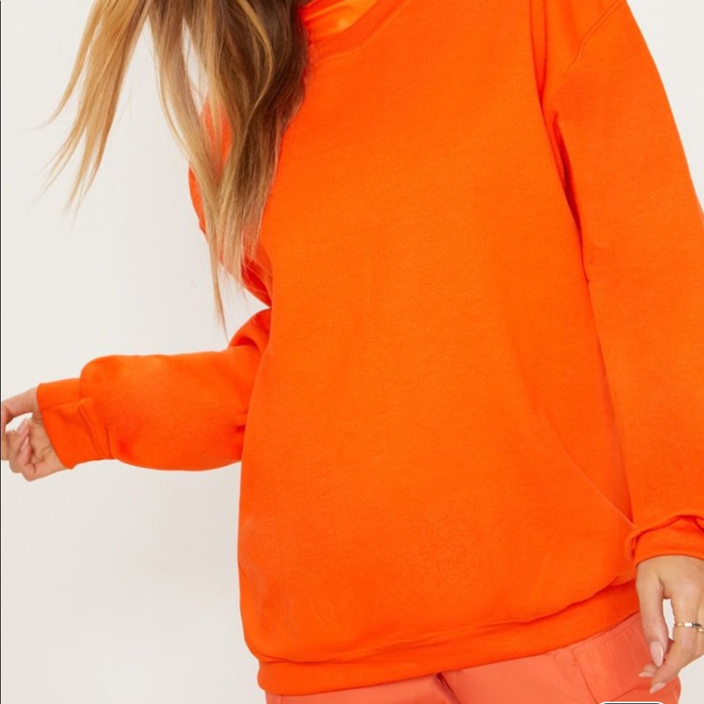 Orange Sweatshirt PLT